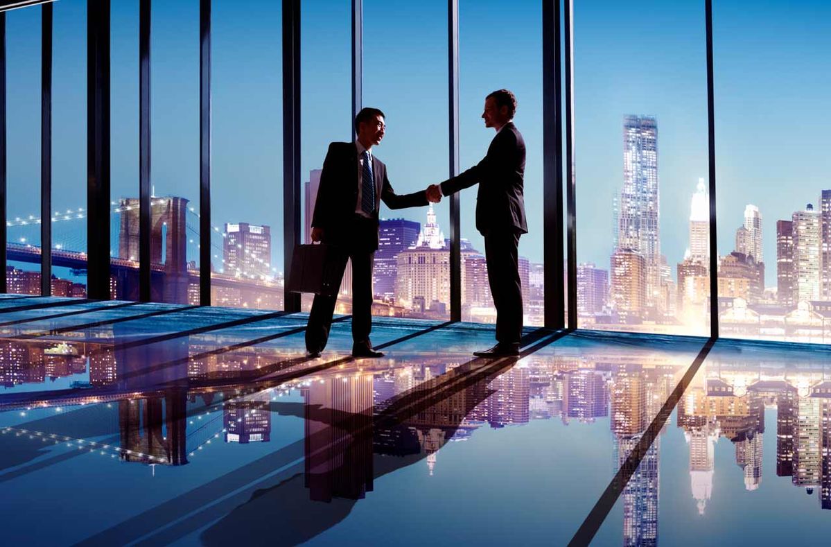 Sydney CBD skyline at dusk